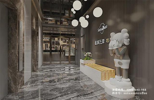 塞納左岸咖啡連鎖店入駐陜西安康，500㎡酒店配套咖啡店